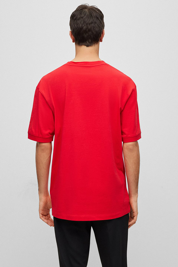 T-SHIRT HUGO - 693 RED